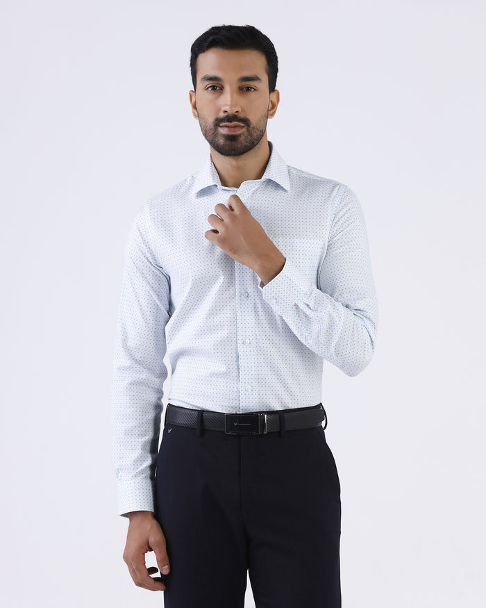 LONG SLEEVE SLIM FIT PRINT SHIRT