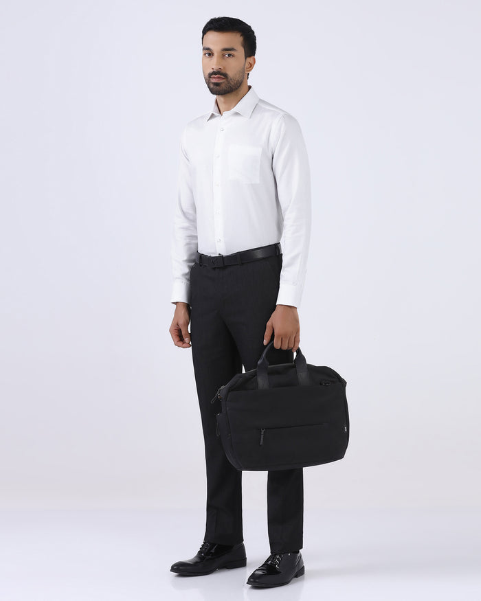 White Textured Shirt - Bridget