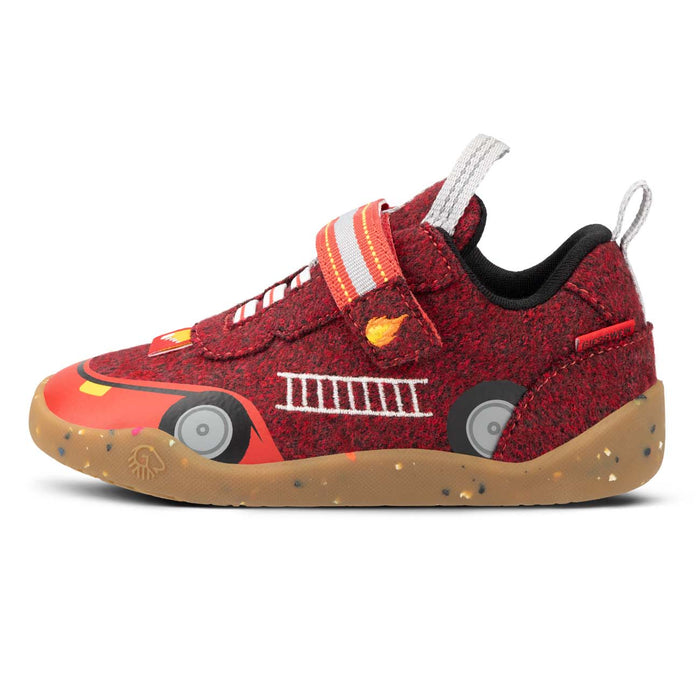 Giesswein WS Barfußschuh Feuerwehr - flame red 343