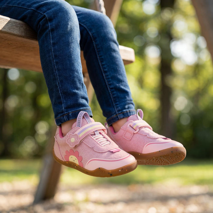Giesswein WS Barfußschuh Blume - pink 320
