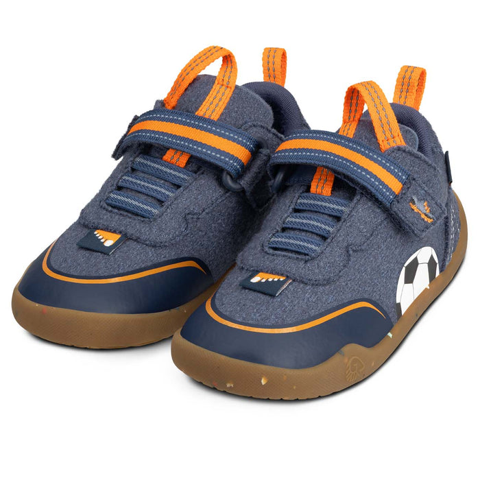 Giesswein WS Barfußschuh Fußball - ocean blue 540