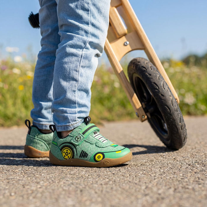 Giesswein WS Barfußschuh Traktor - green 495