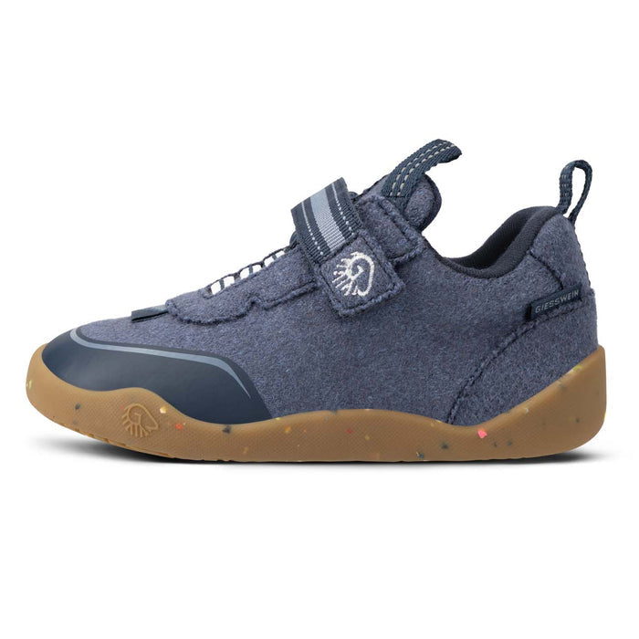 Giesswein Wooly Steps Barfußschuh - ocean blue 540