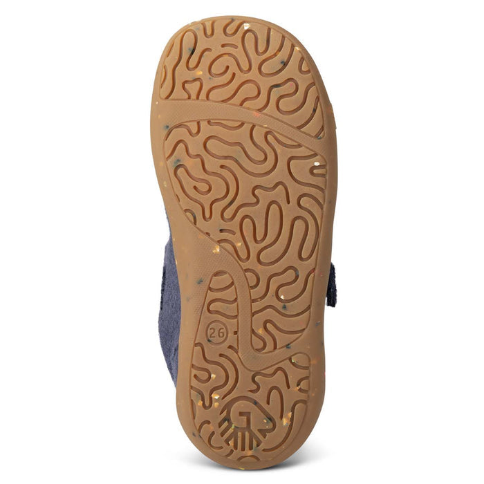 Giesswein Wooly Steps Barfußschuh - ocean blue 540