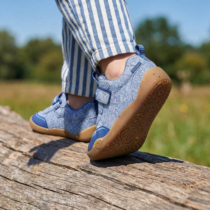 Giesswein Wooly Steps Barfußschuh - jeans 506