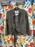 Y2k brown cropped jacket