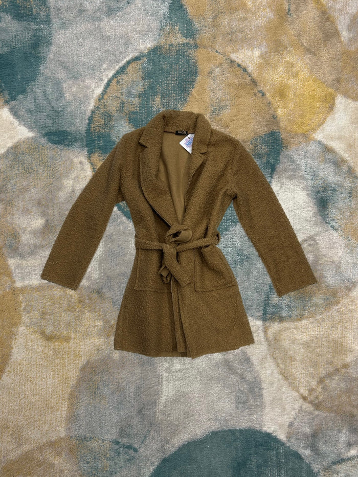 Y2K Brown Fluffy Jacket