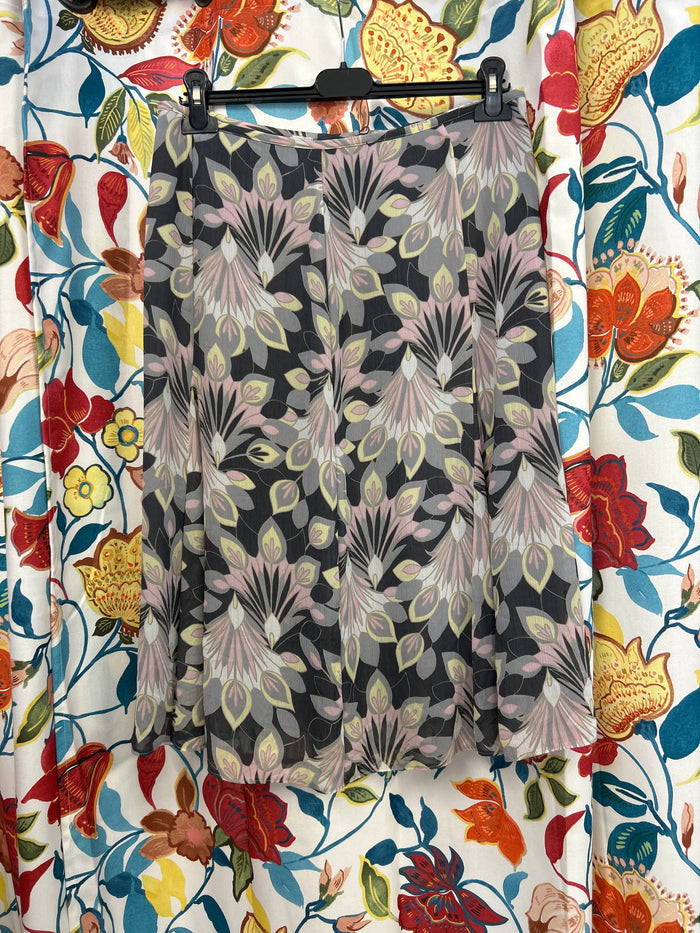 Y2K Marks & Spencer floral maxi skirt