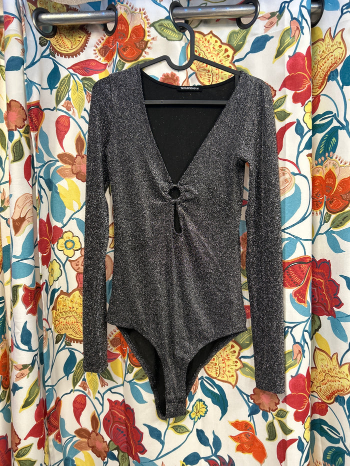 Y2k sparkly bodysuit