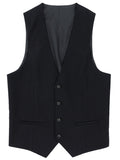 York 5ZS Black Comfort Stretch Waistcoat