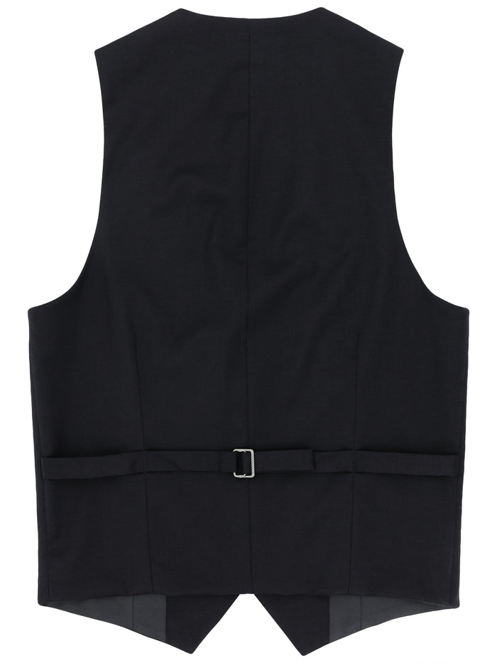 York 5ZS Black Comfort Stretch Waistcoat