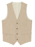 York 5ZS Sand Comfort Stretch Waistcoat