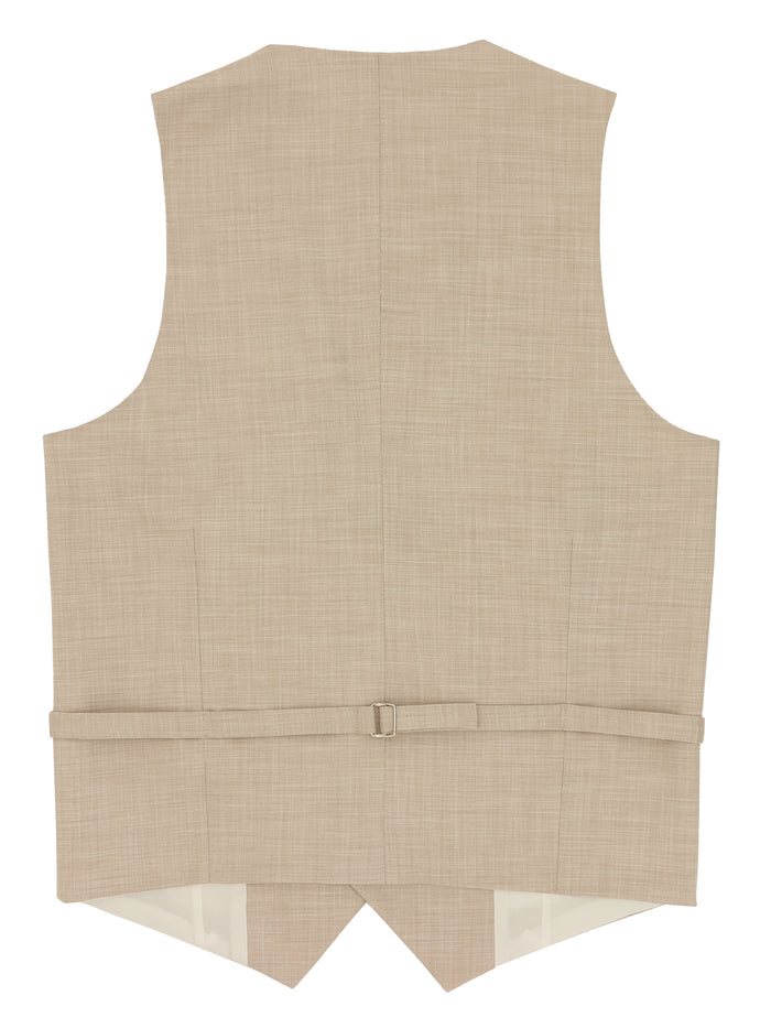 York 5ZS Sand Comfort Stretch Waistcoat