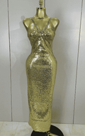 Zoe sexy shiny sequin long dress with diamond chain straps. Elegant luxury outfit for birthdays, evening parties, and club nights.